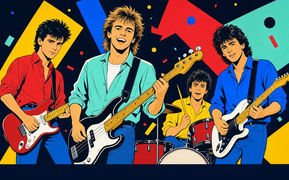 Hombres G tribute artist
